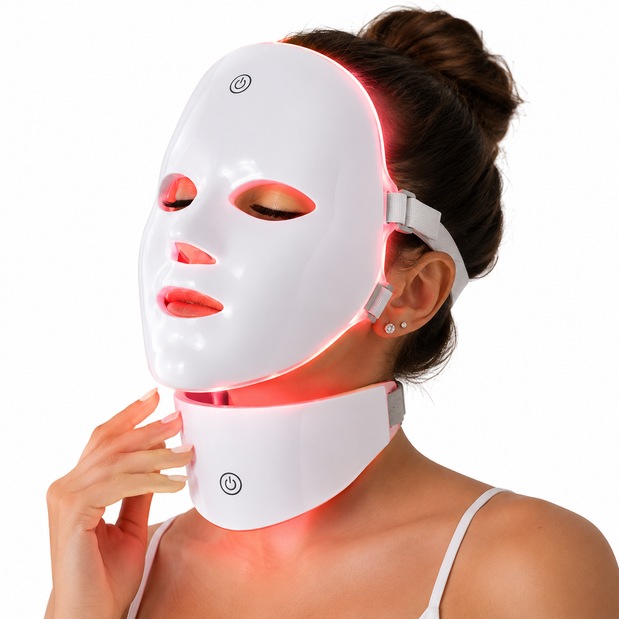 LumiGlow 7-Color LED Face & Neck Therapy Mask
