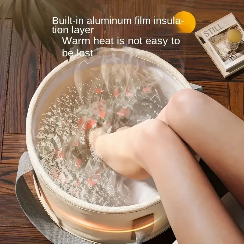 ZenSoak Foldable Heated Foot Spa Bath